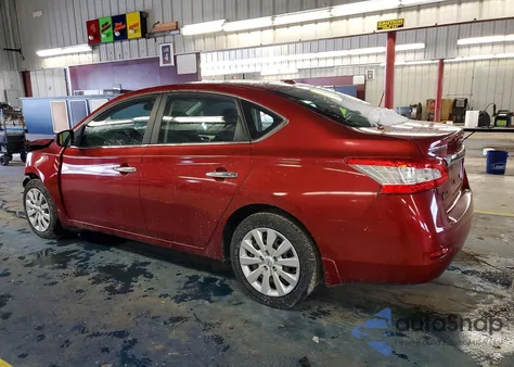 2015 Nissan Sentra S from USA, damaged, VIN 3N1AB7AP7FY217629